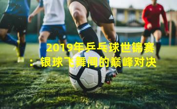 2019年乒乓球世锦赛:银球飞舞间的巅峰对决